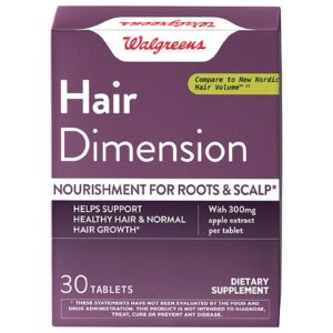 Walgreens Hair Dimension - 30.0 ea