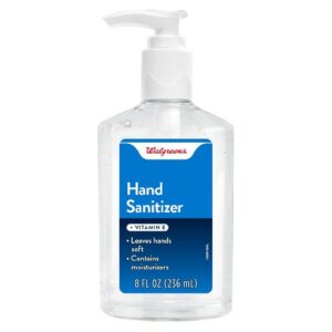 Walgreens Hand Sanitizer Clear - 8.0 fl oz