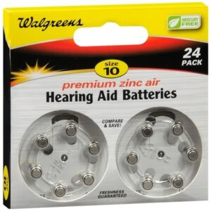 Walgreens Hearing Aid Batteries 10 - 24.0 ea