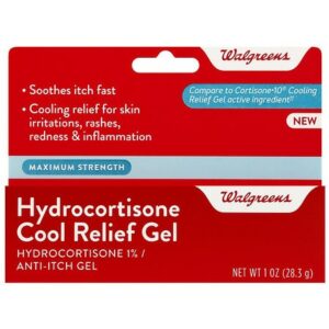 Walgreens Hydrocortisone Cool Relief Gel - 1.0 oz