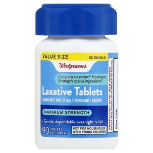 Walgreens Maximum Strength Laxative Pills - 90.0 ea