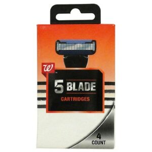 Walgreens Men's 5 Blade Cartridges - 4.0 ea