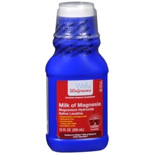 Walgreens Milk Of Magnesia Cherry - 12.0 oz