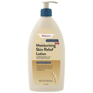 Walgreens Moisturizing Skin Relief Lotion Fragrance Free - 18.0 oz