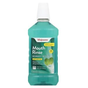 Walgreens Mouth Rinse Antigingivitis / Antiplaque Smooth Mint - 33.8 oz