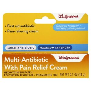 Walgreens Multi-Antibiotic Plus Cream - 0.5 oz