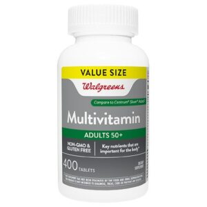 Walgreens Multivitamin Adult 50+ - 400.0 ea