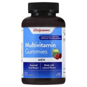 Walgreens Multivitamin Mens Gummies Fruit - 70.0 ea