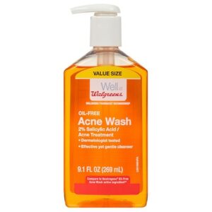 Walgreens Oil Free Acne Wash - 9.1 fl oz