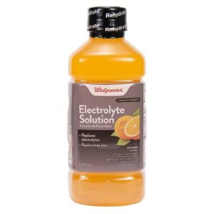 Walgreens Oral Electrolyte Solution With Zinc - 33.8 oz