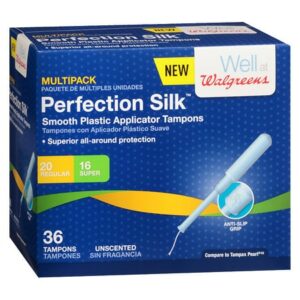 Walgreens Perfection Tampons Multi-Pack Unscented - 36.0 ea