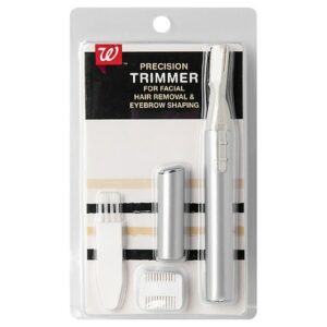 Walgreens Precision Trimmer for Facial Hair Removal & Eyebrow Shaping - 1.0 ea