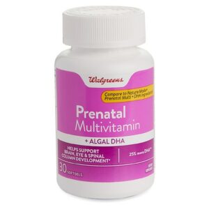 Walgreens Prenatal Multivitamin + Algal DHA - 30.0 ea