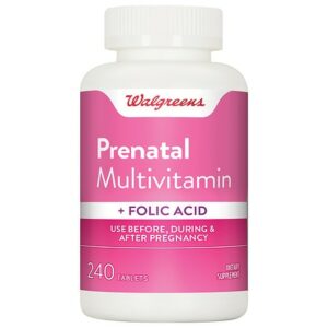 Walgreens Prenatal Multivitamin Pregnancy Health, Tablets - 240.0 ea