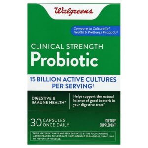 Walgreens Probiotic Lactobacillus GG Capsules - 30.0 ea