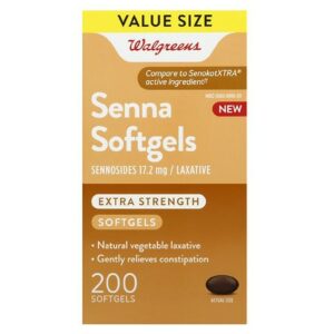 Walgreens Senna Extra Strength Softgels - 200.0 ea