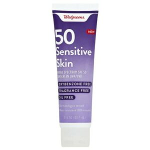 Walgreens Sensitive Sunscreen Lotion SPF 50 - 3.0 fl oz