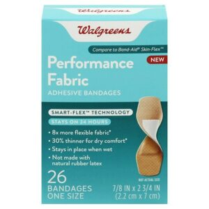 Walgreens Smart-Flex Adhesive Bandages One Size - 26.0 ea