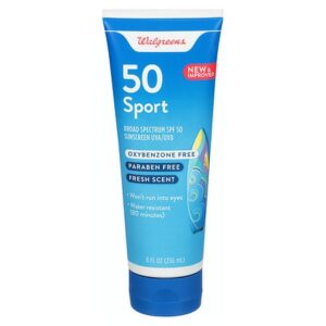 Walgreens Sport Lotion SPF50 - 8.0 fl oz