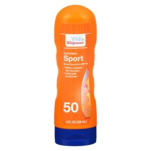 Walgreens Sport Sunscreen Lotion SPF 50 - 8.0 oz