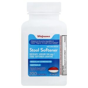 Walgreens Stool Softener Softgels - 200.0 ea