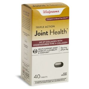 Walgreens Triple Action Joint Health with UCII - 40.0 ea