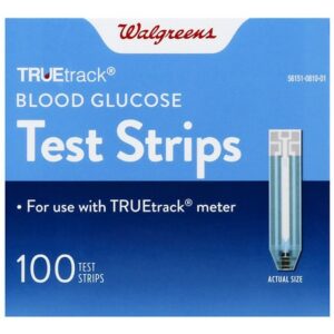 Walgreens TrueTrack Blood Glucose Test Strips - 100.0 ea