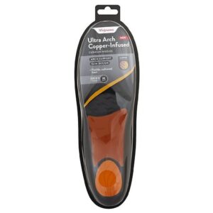 Walgreens Ultra Arch Copper Insoles Men - 1.0 ea