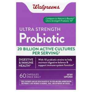 Walgreens Ultra Probiotic Capsules - 60.0 ea