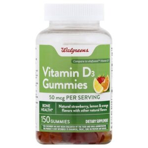 Walgreens Vitamin D3 2000 IU Gummies Fruit - 150.0 ea