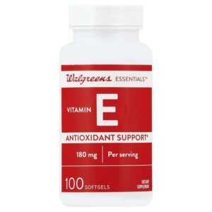 Walgreens Vitamin E 400 IU Softgels - 100.0 ea