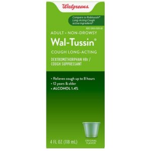 Walgreens Wal-Tussin DM Cough Long-Acting Original Original - 4.0 fl oz