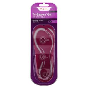 Walgreens Women's Tri-Balance Gel Orthotic Inserts 6-10 - 1.0 ea