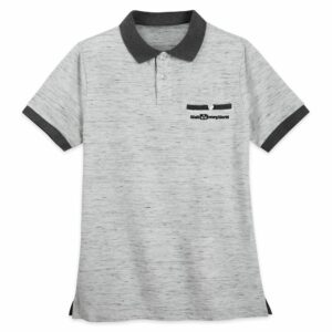 Walt Disney World Polo Shirt for Men Gray