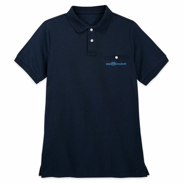 Walt Disney World Polo Shirt for Men Navy