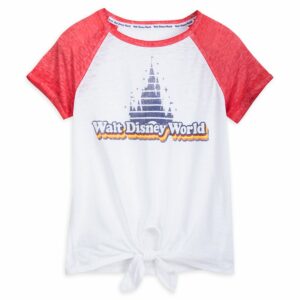 Walt Disney World Raglan Knotted T-Shirt for Women