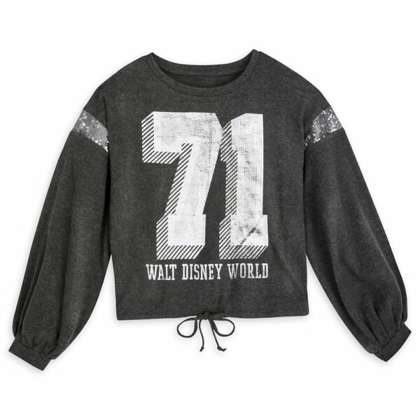 Walt Disney World Sequin Cropped Top for Women