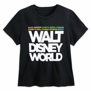 Walt Disney World Text T-Shirt for Women