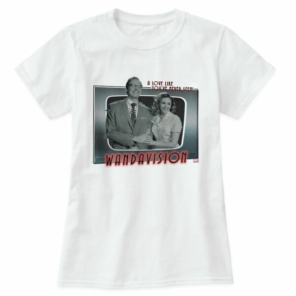 WandaVision Vintage TV Set T-Shirt Customized Official shopDisney