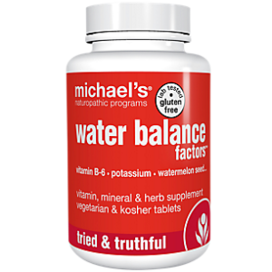 Water Balance Factors with Vitamin B6, Potassium & Watermelon Seed (120 Vegetarian Tablets)