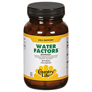 Water Factors Maximized with Potassium & Vitamin B6 (90 Tablets)