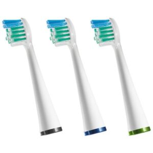 Waterpik Replacement Compact Brush Heads, SRSB-3W White - 3.0 ea