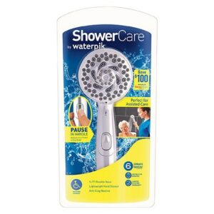 Waterpik ShowerCare 6 Spray Hand Held Shower Head with PowerSpray - 1.0 ea