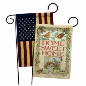 Welcome Birds Spring Time Inspirational Sweet Home Garden Flags Pack