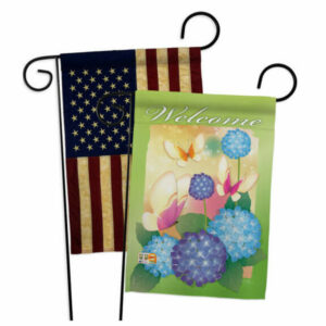 Welcome Butterflies Garden Friends Bugs & Frogs Garden Flags Pack