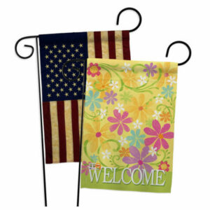 Welcome Daisy Garden Inspirational Sweet Home Garden Flags Pack