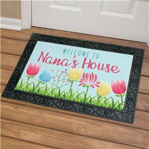 Welcome To Nana's House Personalized Doormat