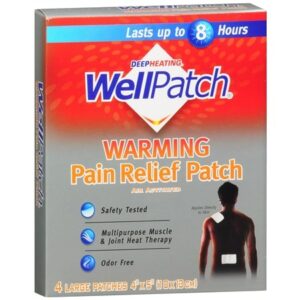 WellPatch Warming Pain Relief Patches - 4.0 ea