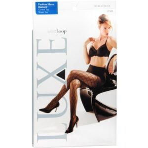 West Loop Luxe Control Top Sheer Toe Fashion Sheer Pantyhose D - 1.0 ea