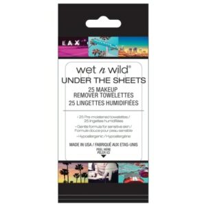 Wet n Wild Under the Sheets Makeup Remover Towelettes - 25.0 ea